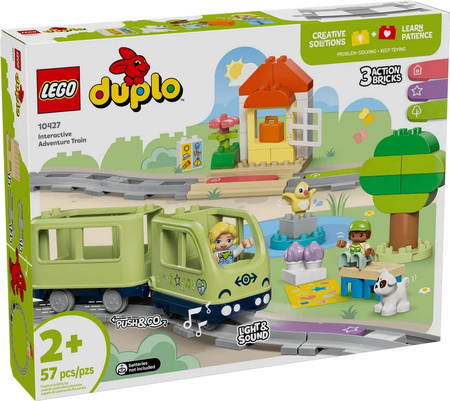 Lego 10427 Duplo Przygoda z interaktywnym pociągiem