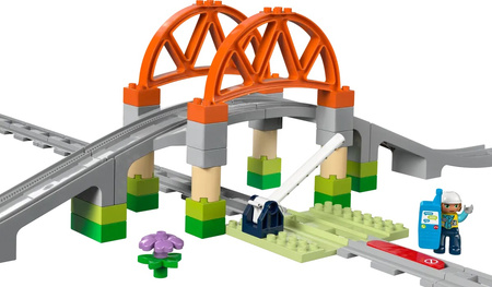 Lego 10426 Duplo Most i tory kolejowe - zestaw rozszerzający