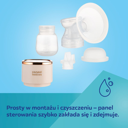 Canpol babies Przenośny laktator elektryczny PowerPump