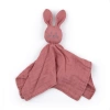 Petite&Mars Hugo - przytulanka z muślinu bambusowego | Dusty Rose    