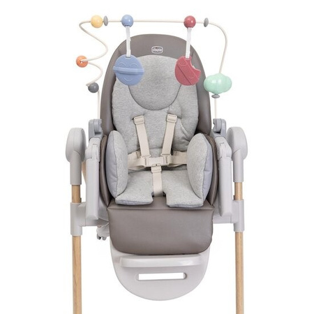 Chicco Krzesełko do karmienia Polly Armonia Carrara+pałąk