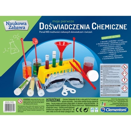 Clementoni Moje Pierwsze Doświadczenia Chemiczne
