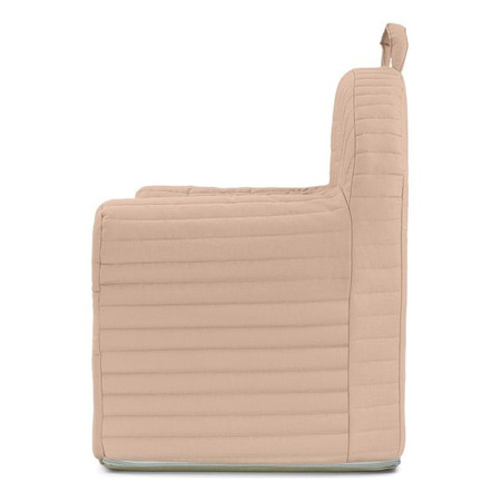 Albero Mio Fotelik pikowany pasy Nugat