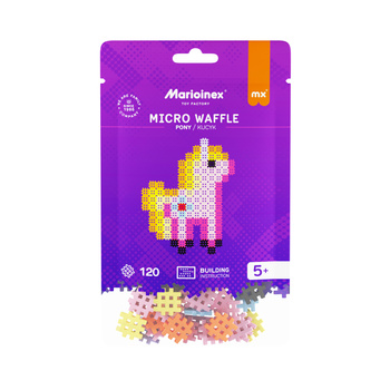 Marioinex Klocki Micro Waffle Kucyk
