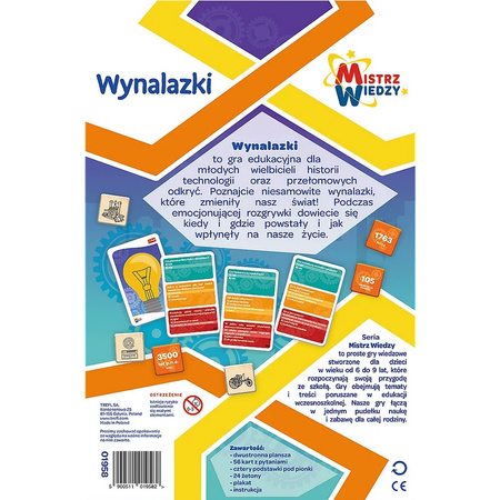 Trefl Gra edukacyjna Wynalazki/Mistrz Wiedzy
