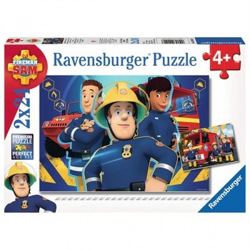 Puzzle Strażak Sam 2 x 24 Elementy Ravensburger