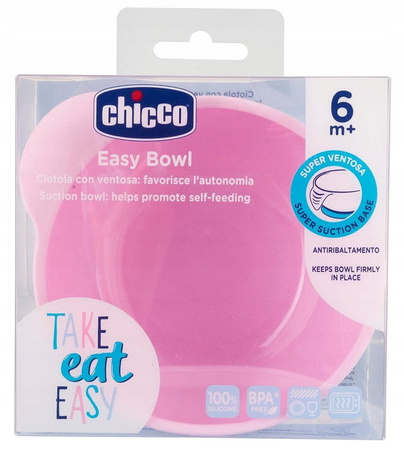 Chicco Silikonowa miseczka 6m+