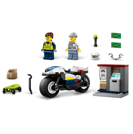 Lego City 60455 Pościg na motocyklu policyjnym