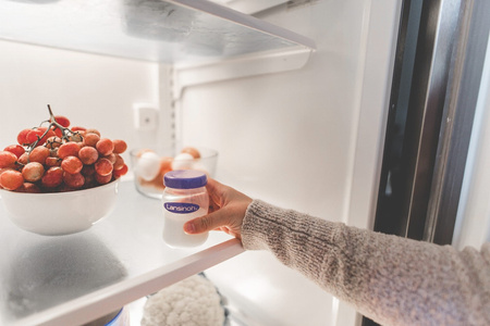 Lansinoh Butelki do przechowywania pokarmu, zestaw 4 sztuki