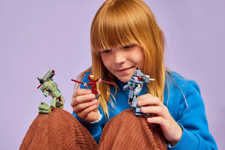 Lego 76320 Marvel Iron Man i War Machine kontra drony Hammera