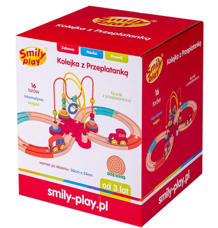 Smily Play Kolejka z przeplatanką 3+