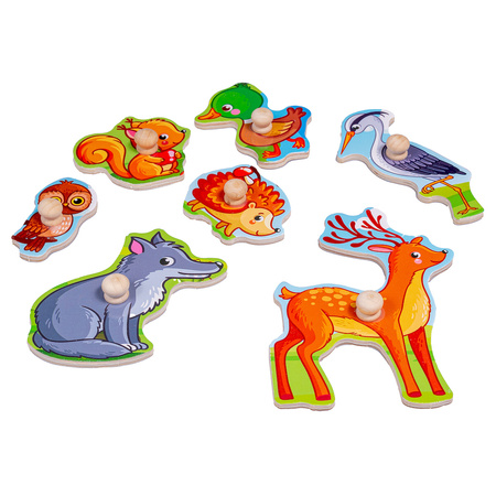 Smily Play Układanka drewniana LAS