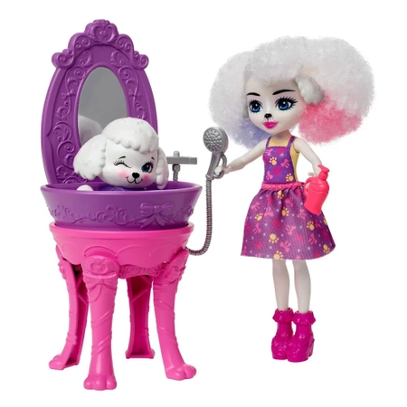 EnchanTimals - Salon piękności pudelków Zestaw HHC20