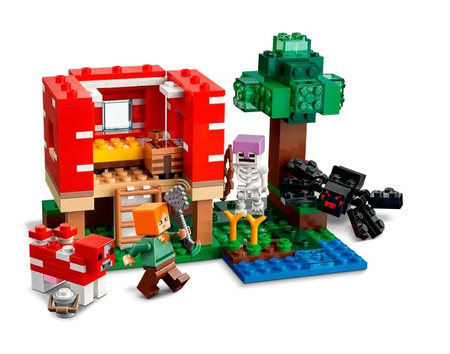 Lego Minecraft 21179 Dom w grzybie