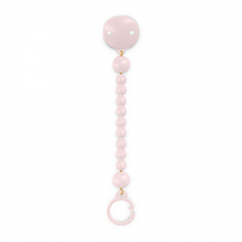 Suavinex Silikonowy Klips do smoczka Essence Różowy