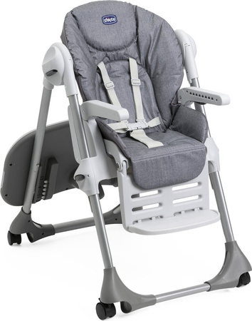 Chicco Krzeseło do karmienia Polly Easy Grey melange