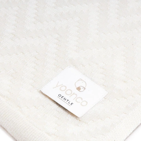 Yoonco Kocyk bambusowy mgiełka JODEŁKA krem