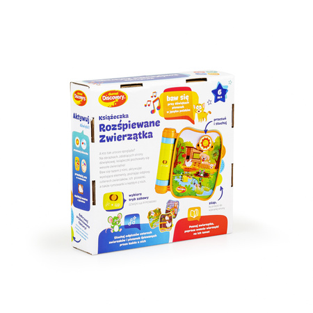 Dumel Discovery Książeczka Rozśpiewane Zwierzątka