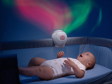 Chicco First Dreams Projektor Miś Polarny Pink