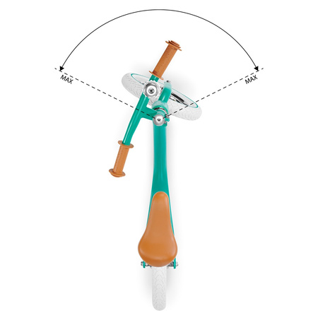 Rower biegowy Kinderkraft Rapid Magic Coral/Koralowy