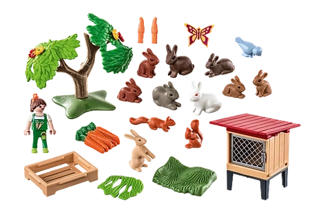 Playmobil 71252 Klatki z królikami