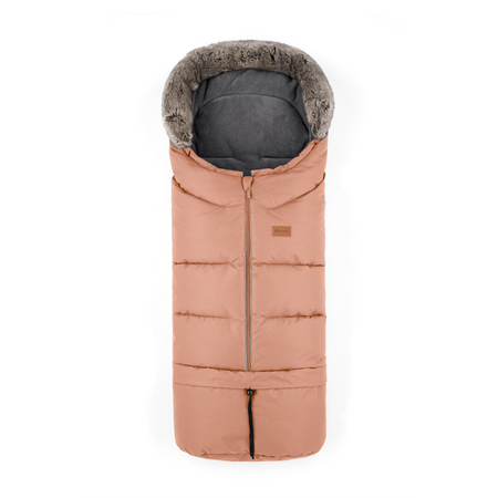 PETITE&MARS Zimowy śpiworek Arctic 4w1 Pastel Peach