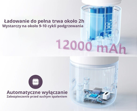 Comfyer Baby BW01 przenośny podgrzewacz do mleka wody