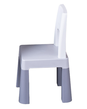 Krzesełko do kompletu Multifun Tega Baby, szare