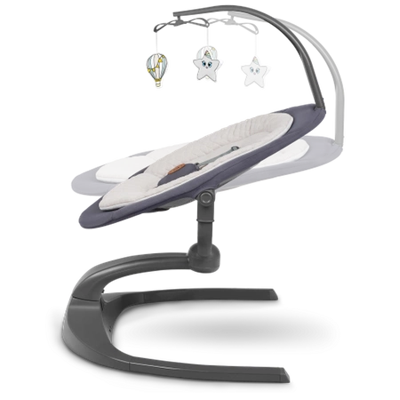 Lionelo Rina Grey Concrete - leżaczek bujaczek