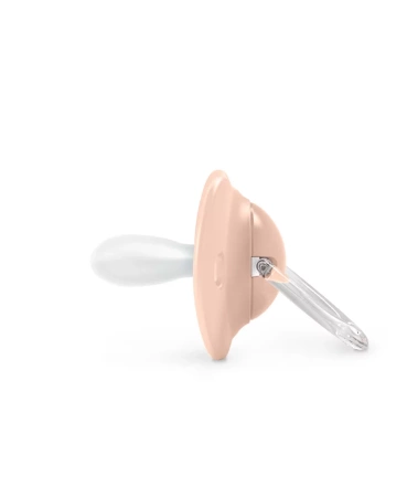 Suavinex Smoczek fizjologiczny SX Pro silikonowy 2szt. 6-18m Brzoskwiniowy