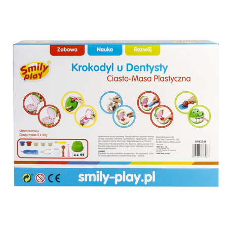 Smily Play Ciasto-Masa Plastyczna Krokodyl u Dentysty