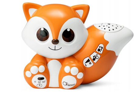 Kolorowy Projektor Foxy Melodie Odgłosy Natury Chicco