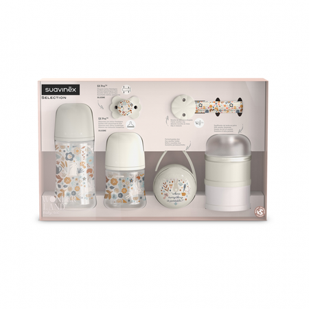 Suavinex Zestaw startowy Wonderland Beżowy