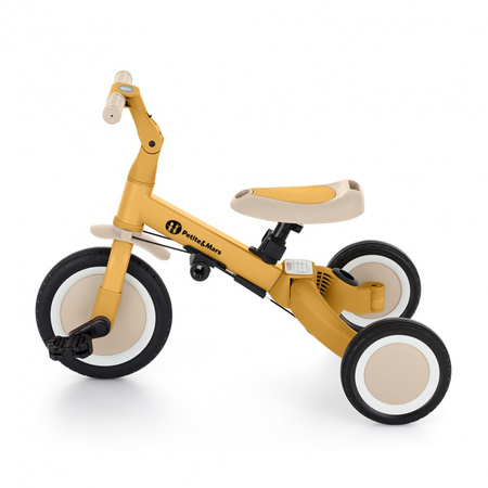 PETITE&MARS Wielofunkcyjny rowerek trójkołowy 5w1 Turbo Intense Ochre