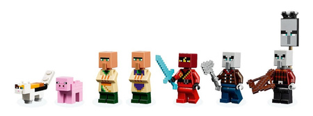 Najazd złosadników 21160 Lego Minecraft