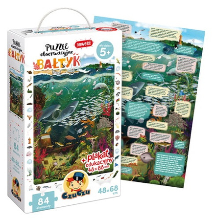 CzuCzu - Puzzle obserwacyjne Bałtyk