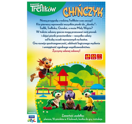 Trefl Gra Chińczyk Trefliki