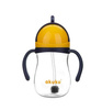 Akuku Bidon ze słomką z odważnikiem blue/yellow A0165