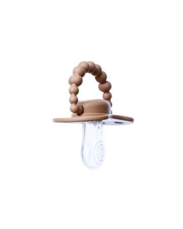 LUU Smoczek pozycjonujący 3 - 6 m Milk Hazelnut