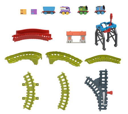 Fisher-Price Tomek i Przyjaciele Kolejowa drużyna Zestaw HVX61