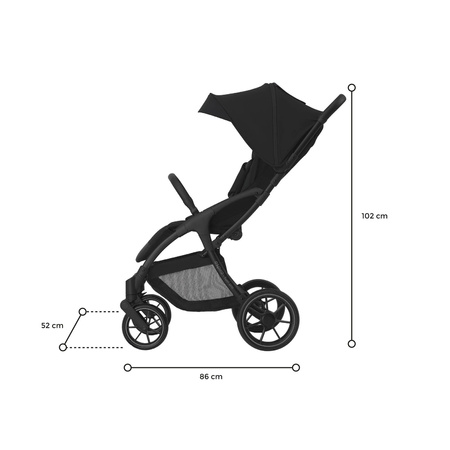 Espiro Wózek spacerowy Fuel Pro 10 Dynamic Black