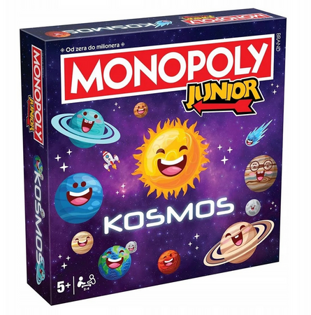 Hasbro Gra Monopoly Junior Kosmos
