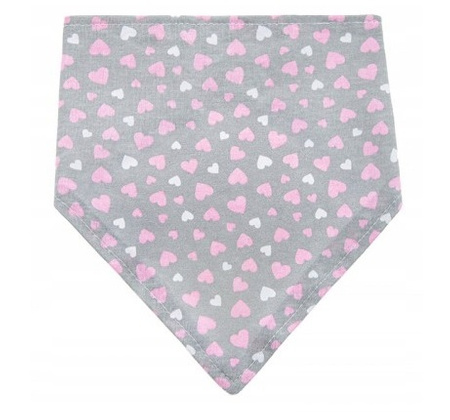 Akuku Apaszka bawełniana na zatrzask, śliniak