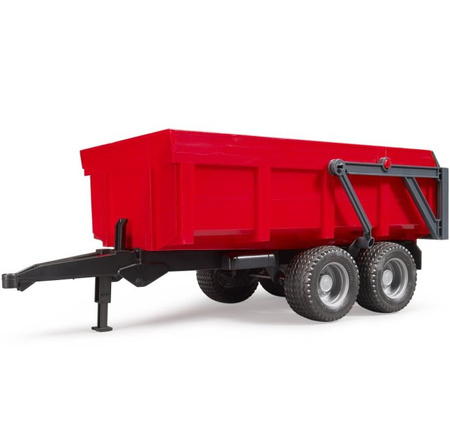 Bruder 02211 Przyczepa wywrotka dwuosiowa czerwona