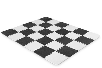 Mata piankowa puzzle LUNO black Kinderkraft