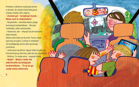 Książeczka Basia i tablet