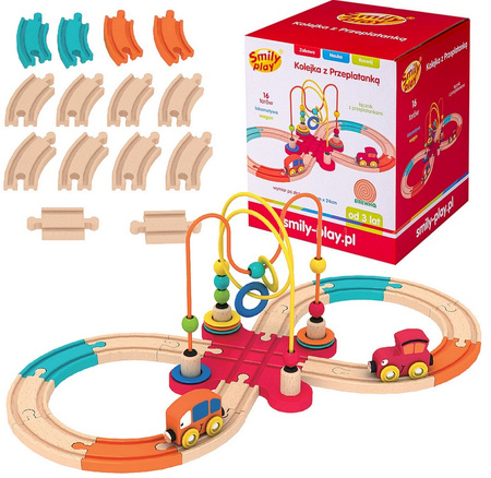 Smily Play Kolejka z przeplatanką 3+