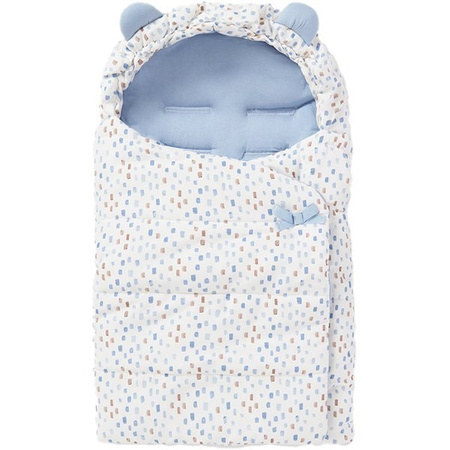 Mayoral Śpiworek uniwersalny z nadrukiem Baby OLD BLUE