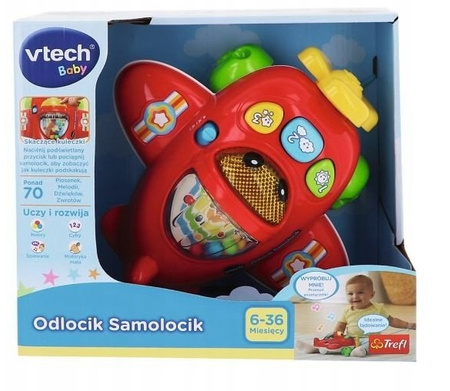 Vtech Odlocik samolocik zabawka edukacyjna
