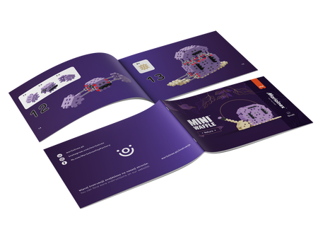 Marioinex Klocki Mini waffle Nature - Ślimak